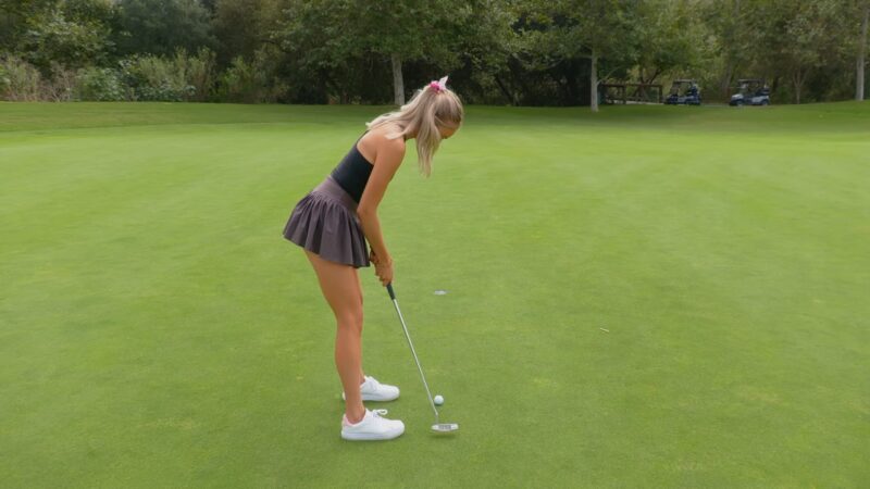 Pleasure in playing golf