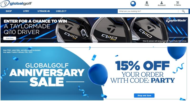 Global Golf - Shop